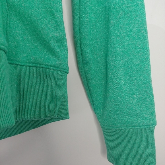 Under Armour Logo Women's Green Hoodie Sweatshirt Size Medium Cold Gear - Picture 7 of 10